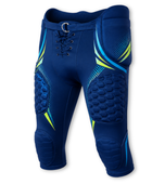 Custom Navy Blue American Football Pants – Padded Uniform Pants Wholesale