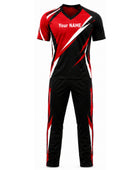 Red & Black Training Uniform – Bulk Activewear, Low MOQ, Wholesale Performance Sportswear