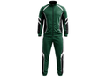 Custom Green Rugby Warmup Tracksuit | Wholesale Team Jacket and Pants Set for Bulk Orders