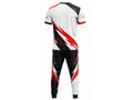 Custom Esports Team Uniform | Wholesale Gaming Jersey and Pants Set | White Black Red | Apparels Bridge