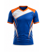 Blue Custom Rugby Jersey – Wholesale Bulk Team Kit, Low MOQ, B2B Performance Apparel