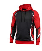 Custom Powerlifting Hoodie | Wholesale Strength Training Hoodie | Black Red White | Apparels Bridge