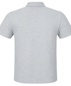 Polo Shirt B2B Low MOQ Short Sleeve Uniform Top Grey Workwear