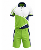 Lime Green Custom Golf Uniform – Wholesale Bulk Team Set, Low MOQ, B2B Performance Apparel