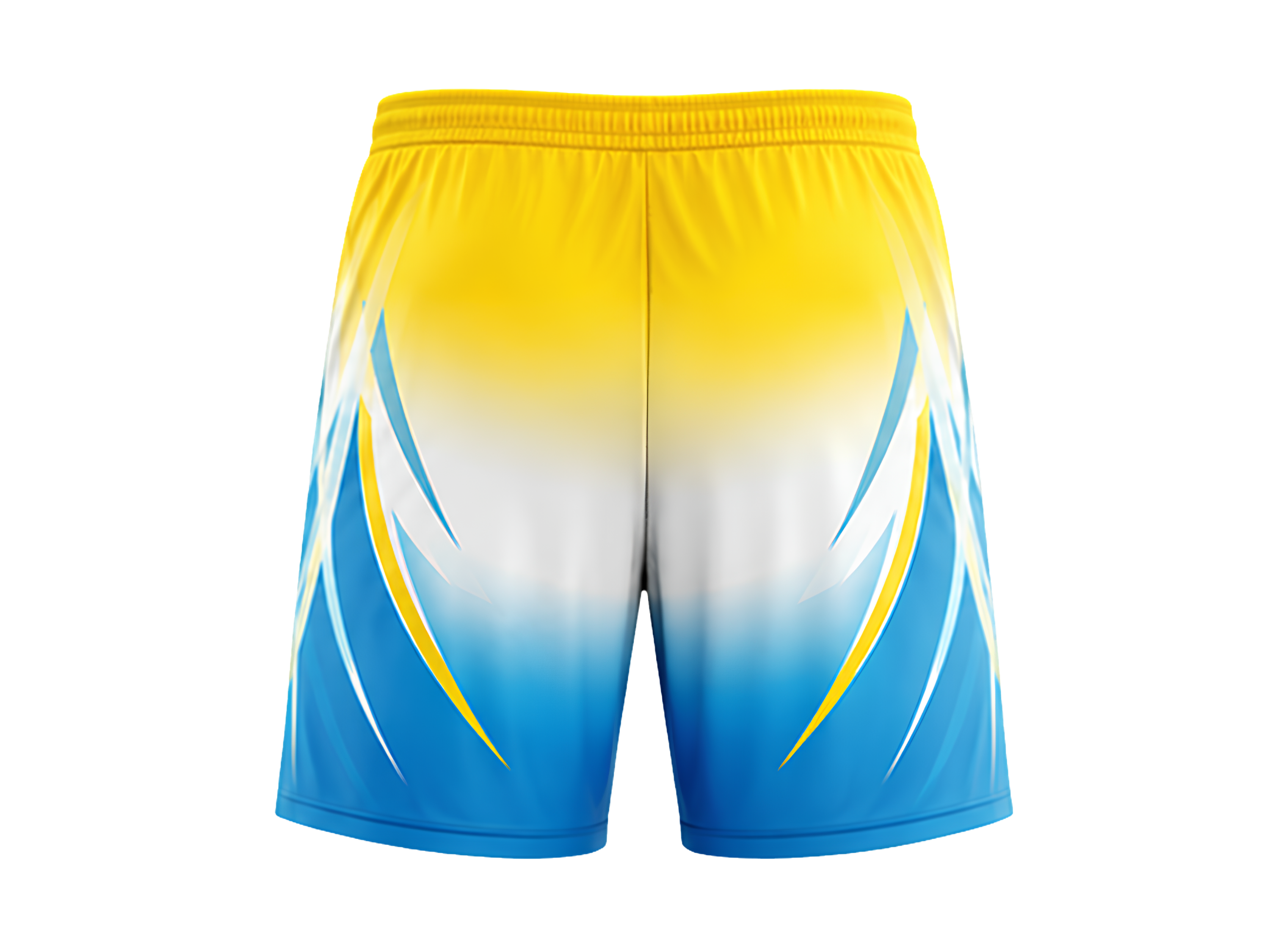 Custom Track & Field Shorts – Yellow Team Uniform, Wholesale, Low MOQ, Bulk Sportswear