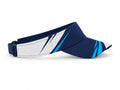 Custom Navy Tennis Visor Cap – White Teal Team Sports Visor for Clubs