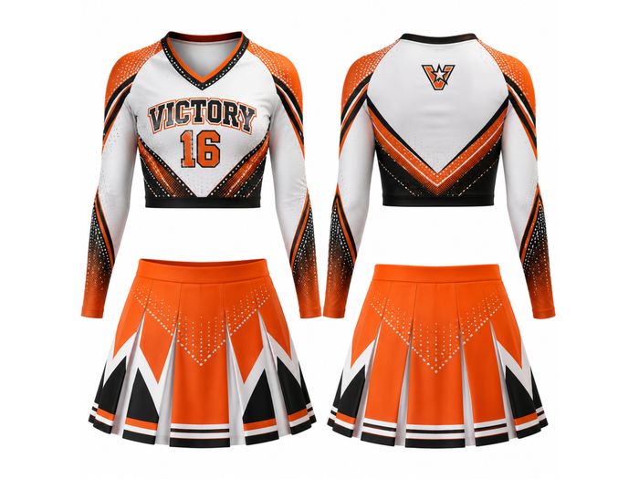 SUBLIMATED CHEER UNIFORM SET