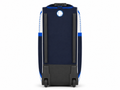 Custom Navy Blue Baseball Rolling Backpack | Wholesale Team Gear Bag for Bulk Orders
