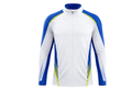 Custom White Blue Soccer Tracksuit | Wholesale Team Warmup Jacket and Pants Set