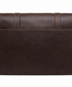 Double-Buckle Hunting Cartridge Leather Bag – Dark Brown | B2B Low MOQ