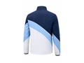 Custom Golf Rain Jacket | Wholesale Golf Club Windbreaker Jacket | Navy Light Blue White | Apparels Bridge