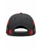 Custom Golf Cap | Wholesale Team Sports Cap | Charcoal Red | Apparels Bridge