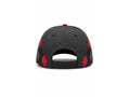 Custom Golf Cap | Wholesale Team Sports Cap | Charcoal Red | Apparels Bridge