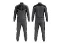 Custom Combat Fight Team Tracksuit – Charcoal Grey MMA Boxing Teamwear for Wholesale Buyers