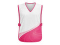 Custom Golf Caddie Bib | Wholesale Golf Tournament Caddie Vest | White Pink Hot Pink | Apparels Bridge