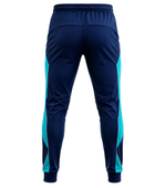 Custom Bowling Shorts – Navy & Light Blue, Wholesale, Low MOQ, Bulk Sportswear