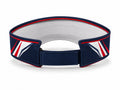 Custom Navy Red Softball Visor Cap – Wholesale Team Sun Visor for Clubs
