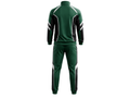 Custom Green Rugby Warmup Tracksuit | Wholesale Team Jacket and Pants Set for Bulk Orders