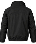 Security Workwear Jacket – Low MOQ B2B Waterproof Outerwear in Black