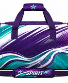 Custom Purple Teal Cheer Duffle Bag – Wholesale Spirit Team Gear Bag