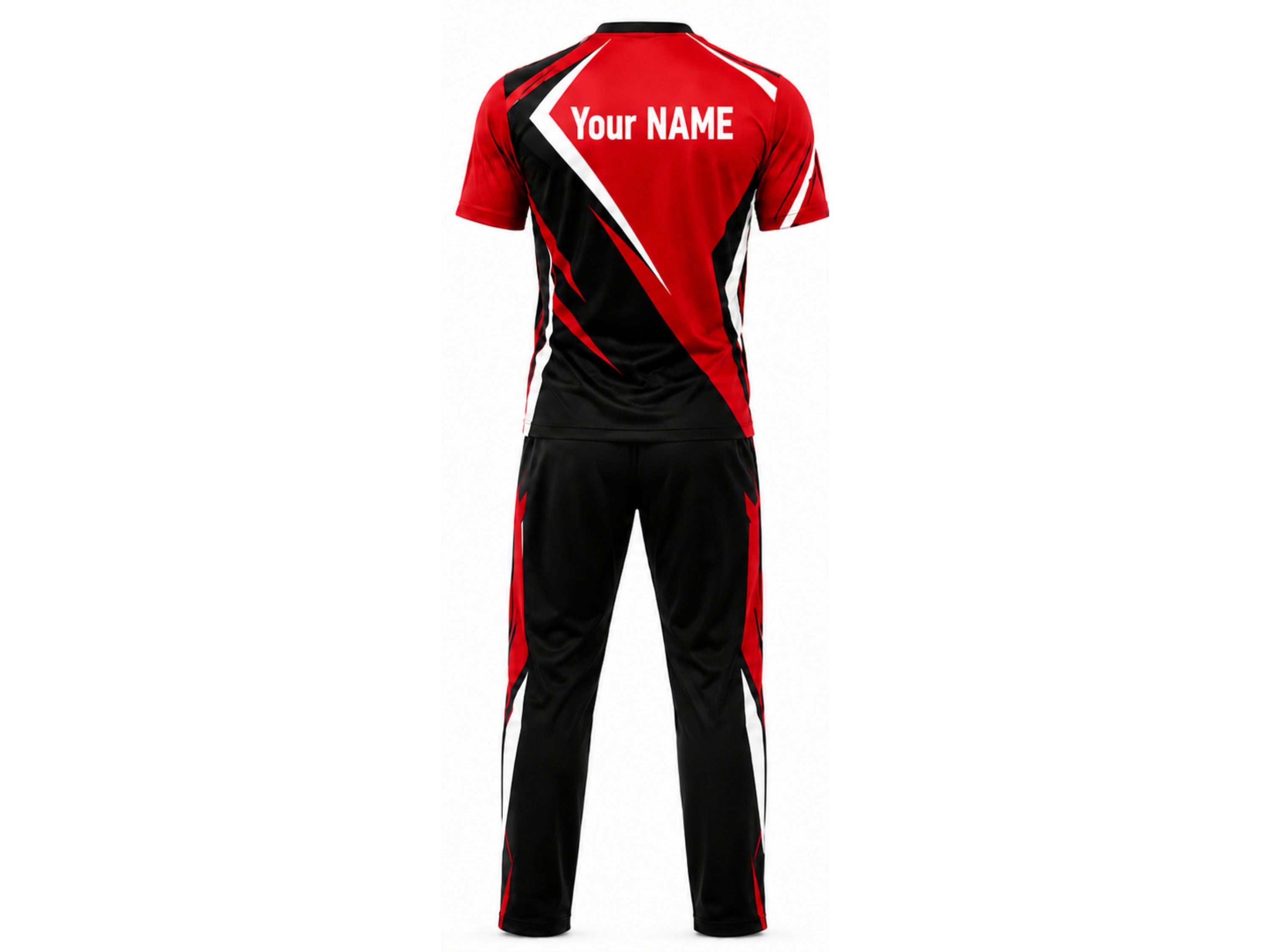 Red & Black Training Uniform – Bulk Activewear, Low MOQ, Wholesale Performance Sportswear