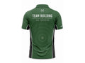 Sublimated Axe Throwing Polo Jersey – Green Custom Team Shirt