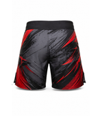Custom Black & Red Combat Shorts  Team Uniform Bulk Orders, Low MOQ, Personalized Name & Number
