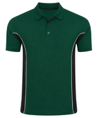 Custom Electrician Polo Shirt Green/Black Workwear Low MOQ Shirt
