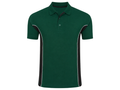 Custom Electrician Polo Shirt Green/Black Workwear Low MOQ Shirt