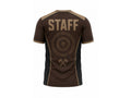 Custom Axe Throwing Staff Shirt – Brown Tan Venue Team Uniform