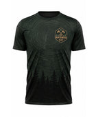 Custom Forest Green Axe Throwing Venue T-Shirt | Wholesale Apparel