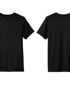 School Short Sleeve Performance Tee Black | B2B Low MOQ Wholesale