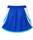 Custom Royal Blue Teal Women’s Lacrosse Kilt – Wholesale Team Skirt