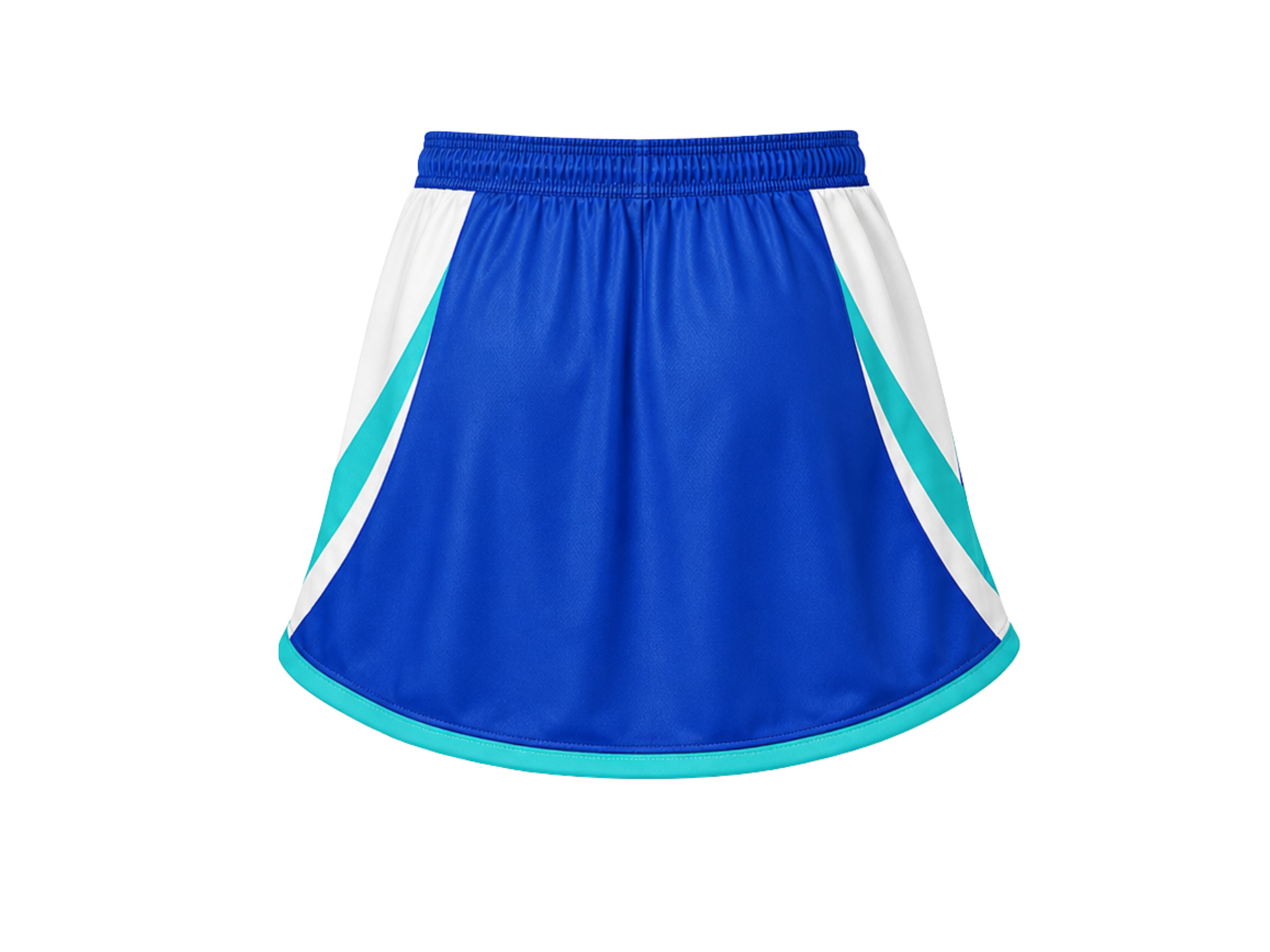 Custom Royal Blue Teal Women’s Lacrosse skort– Wholesale Team Skirt