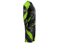 Custom MTB Jersey and Shorts Set | Wholesale Mountain Bike Team Kit | Black Lime Green Grey | Apparels Bridge