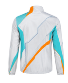 Custom White Teal Lacrosse Warm-Up Jacket – Wholesale Full-Zip Teamwear