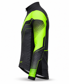 Custom Cycling Jacket | Wholesale Cycling Team Jacket | Black Lime Green | Apparels Bridge