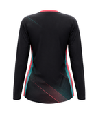 Custom Black Long-Sleeve Lacrosse Shooter Shirt – Wholesale Team Top