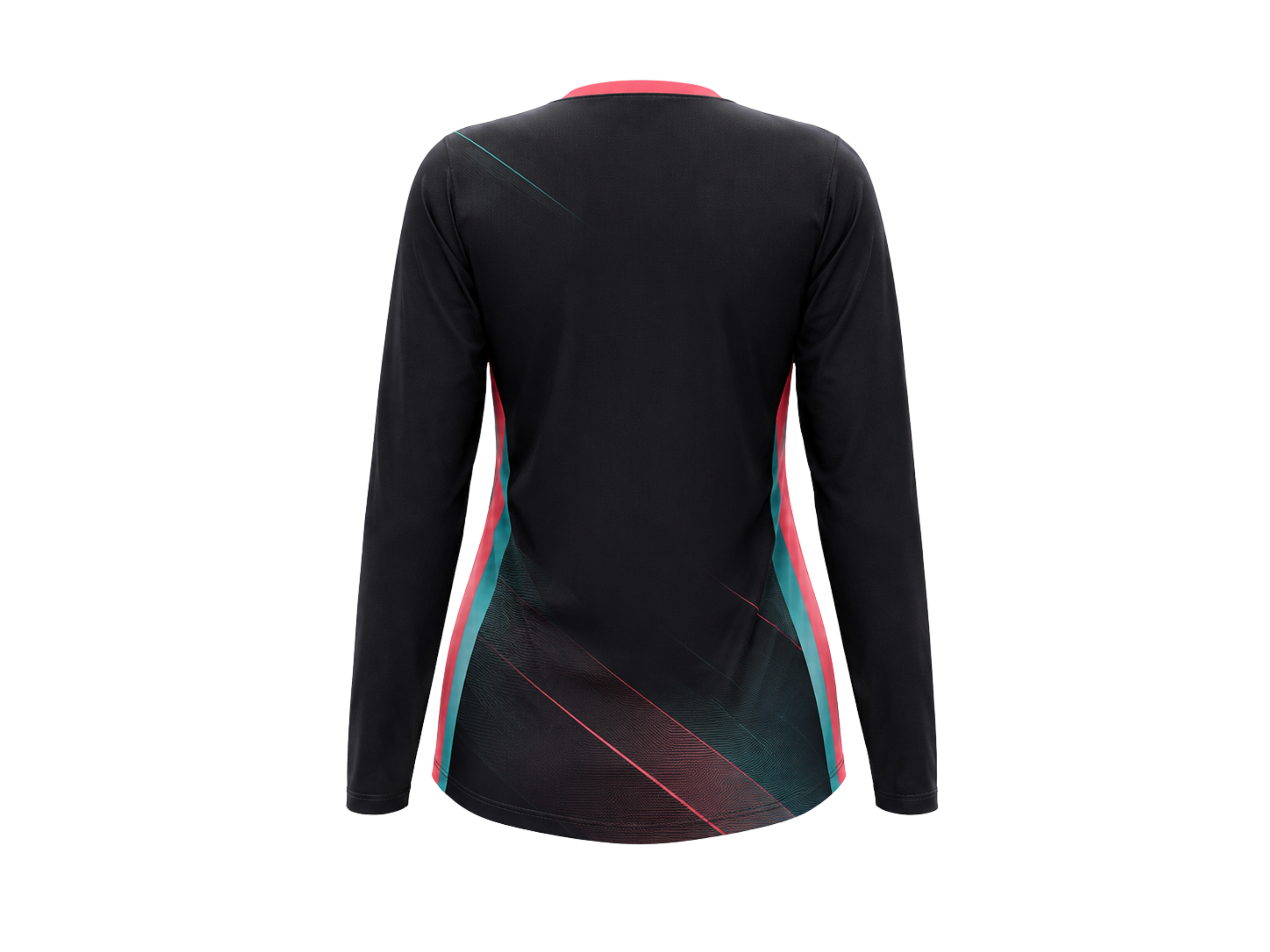 Custom Black Long-Sleeve Lacrosse Shooter Shirt – Wholesale Team Top