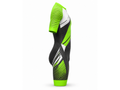 Custom Cycling Skin Suit | Wholesale Aero Race Suit | Black Lime Green White | Apparels Bridge