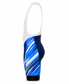 Custom Cycling Bib Shorts | Wholesale Cycling Team Bibs | Navy Blue White | Apparels Bridge