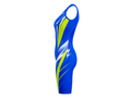 Custom Women One-Piece Team Suit – Royal Blue Wholesale Team Singlet