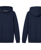 School Hooded Sweatshirt Navy Blue | B2B Low MOQ Wholesale