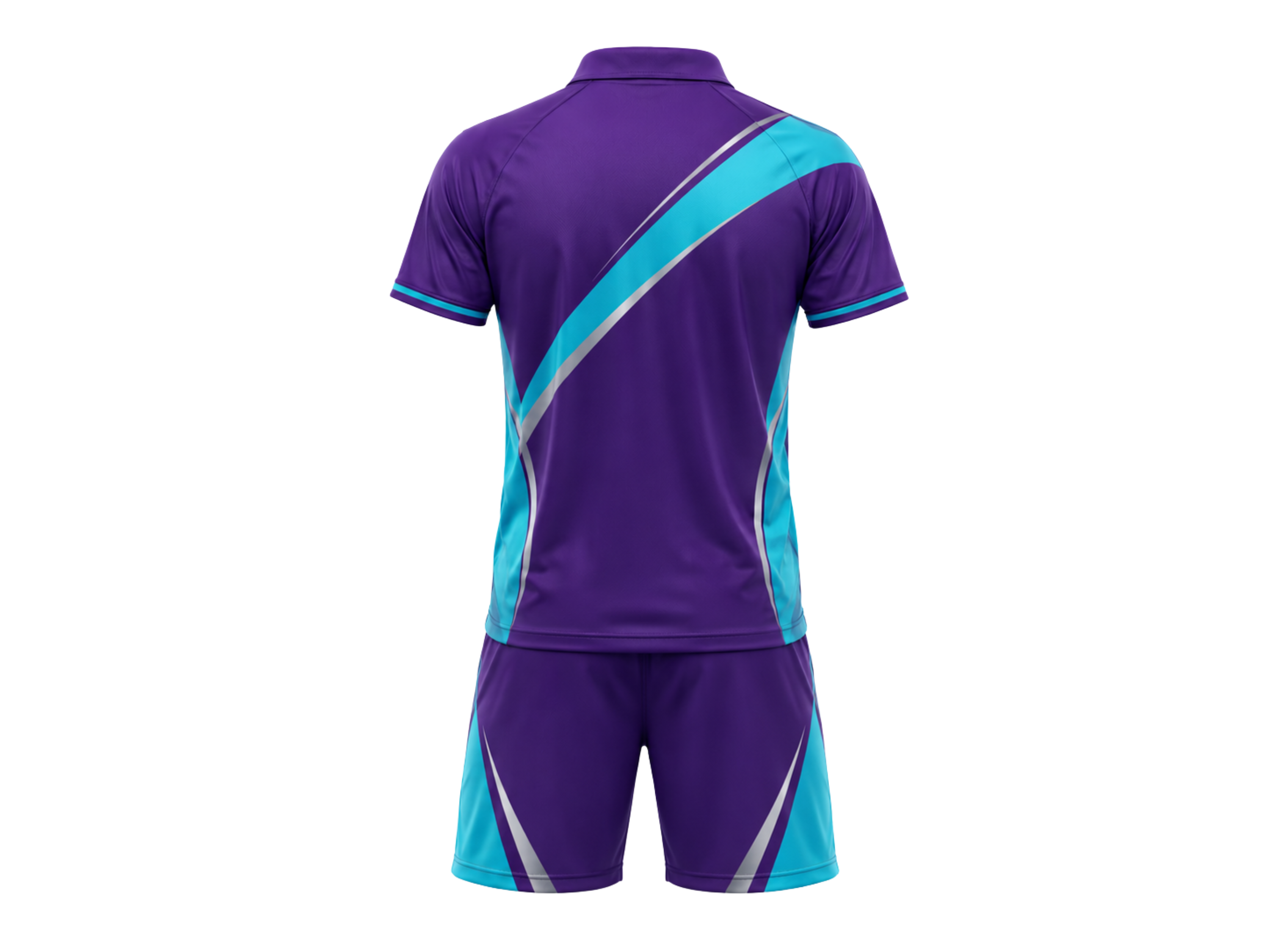 Wholesale Men’s & Youth Athletic Uniform Set – Short-Sleeve Polo & Matching Shorts, Lightweight Team Gear