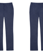 School Straight Fit Dress Pant Navy Blue | B2B Low MOQ Wholesale
