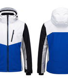 B2B Ski Wear Jacket Men’s White Royal Blue Black Winter Manufacturer