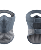 Custom Face Mask Grey Fleece-Lined Adjustable Ski B2B Facewear Manufacturer
