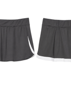 School Athletic Skort Charcoal Grey | B2B Low MOQ Wholesale