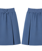 Custom School Uniform Skirt Girls Blue Pleated Low MOQ School Uniform Manufacturer