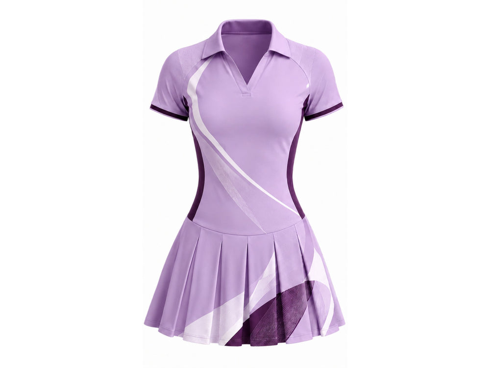 Purple Pickleball Jersey – Team Performance Sportswear, Wholesale Bulk, Low MOQ front design preview